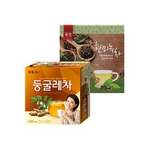 담터 둥굴레차 100T + 꽃샘 현미녹차 100T (200T)