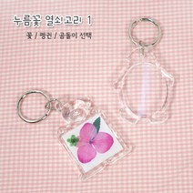 누름꽃 열쇠고리-35325, 펭귄모양