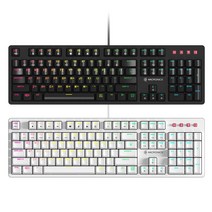 마이크로닉스 MANIC EX580L 게이밍 기계식 키보드 블랙 청축