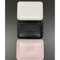 PSP 트레이 1001호 200EA 소량 박스판매 PSP용기 (정육접시 반찬포장 떡포장 일회용 접시), 적색, 200개