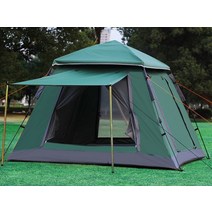 4-5인용 캠핑 텐트 가족여행 4-5 명 자동 스프링 속도 오픈 공간 대형 두꺼운 폭풍우, 2, 02 2