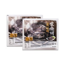 정직한밥상 포천댁찰순대 보통맛 매운맛 순대, 2. 찰순대 매운맛 1kg x2팩