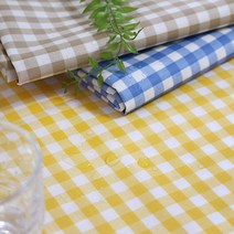 어룸 대폭-20수면 라미네이트 깔끔체크3컬러(L518 L519 L520), 옐로우(L520)