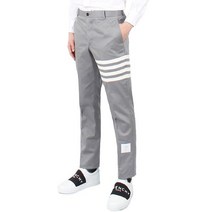 톰브라운 20 S/S 사선 완장 코튼 클래식 팬츠그레이 MTU245A 03788 035