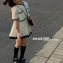 뿜이네 키즈여아 상하복하객룩 아이린투피스