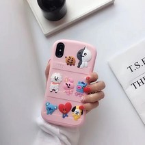BTS 스테레오 만화 아이폰 케이스