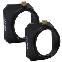 호환 렌즈후드 NEWYI 55mm 정사각형 렌즈 후드 스크류 마운트 액세서리 미러리스 카메라 용 범용 디지털 비, 08 46mm