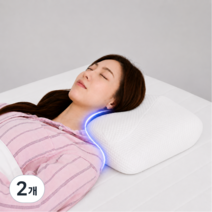 잠쿠 메모리폼 인체공학 기능성 경추베개, 1개, 화이트