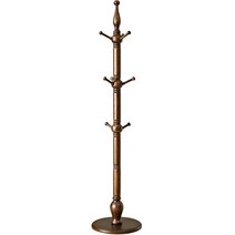 해피데이 바벨 원목 스탠드 옷걸이, 엔틱