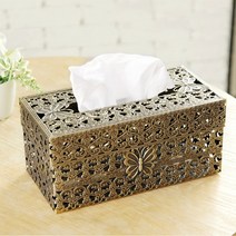 티슈 케이스 인테리어 레트로 호텔 페이퍼타올 화장지케이스, 신주