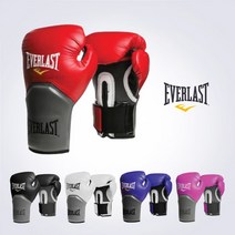 EVERLAST 프로 스타일 엘리트 트레이닝 글러브, 블랙