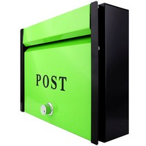 [천삼백케이] [아이젠테크] 디자인 우편함 MBS410, MBS410 그린