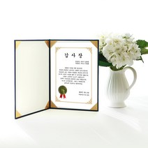애니데이파티 감사장, 오리지널, 네임형+상장케이스