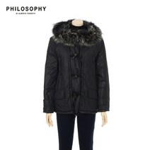 PHILOSOPHY 여성 라쿤 후드 점퍼