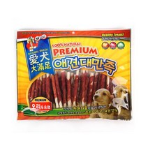 만도 애견대만족 간식 (유통기한 옵션명 별도표기), 오리 우유껌, 400g