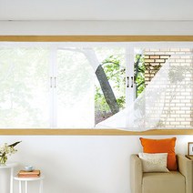 써머쿨 지퍼식 창문용 모기장