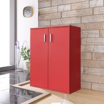 세종가구 쉬운조립 DIY 어울림 B600 신발장, B600 레드