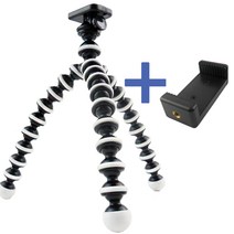 더조은셀러 고릴라 스마트폰 삼각대 소형 + 스마트폰홀더 세트