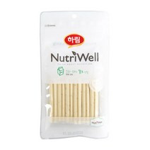 뉴트리웰 덴탈껌 강아지간식, 칼슘이 풍부한 밀크, 60g, 1개