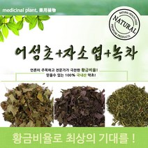 NS 어성초 자소엽 녹차잎 세트, 1g, 3.어성초(600g)+자소엽(300g)+녹차잎(300g)