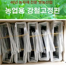 영농산업 제초매트고정핀, 13cmX600개