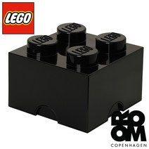 레고 파스텔정리함4 40031733, 블랙, 1개