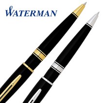 워터맨 찰스톤 CT 볼펜 M심 0.9~1.0mm, 블랙, 1개