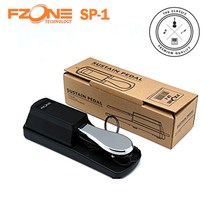 FZONE 피아노페달 서스테인 모든 브랜드 호환 SP-1, 1개