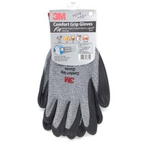 쓰리엠 코팅작업장갑 컴포트그립 핏 스몰, 멜란지 그레이, 10개입