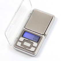 위시 휴대용 초정밀 전자저울, MH-500, 실버