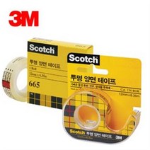3M 투명양면테이프 리필 136 137 237 12 18 테이프류, 665리필(12*6.35), 1개