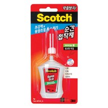 스카치 순간 접착제(AD124-L/액상/4g/3M), 스카치 순간접착제 4G, 액상타입