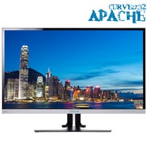 APACHE 32인치 커브드 강화유리 모니터, 32, AP320C