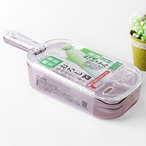 사나다 무즙 강판 손잡이 투명 이유식 야채 무 감자 당근 와사비 마늘 과일강판, ONE COLOR, 1개