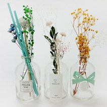 [캔들이케아] 디퓨저 만들기 DIY 재료, 추가-디퓨저&로즈 은박 스티커 10개