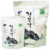 [대국식품 본사직송] 자연미각 돌자반 튀각 부각 모음, 250g, 김부각 250g × 2봉