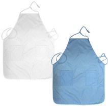 KJ 제전방진용품 방진앞치마, 화이트-Free