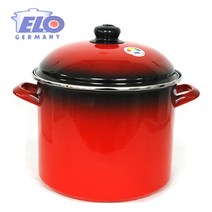 이엘오 독일 ELO 법랑냄비-24cm 대곰솥 큰냄비 삼계탕냄비 곰통, 레드, ELO대곰솥