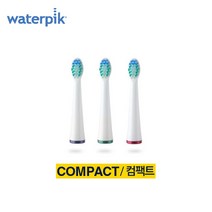 워터픽 SR-3000K 센소닉 프로페셔널 음파전동칫솔, 전용 칫솔모(컴팩트)/3개입