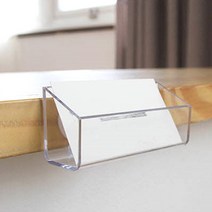 팝오피스 명함꽂이 명함보관함 카드꽂이 쿠폰꽂이 카드홀더, 7004:명함꽂이 부착용, 1개입
