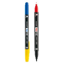 문구조아 컴퓨터용 싸인펜, 1개, $BUV_[모나미] 예감적중 12자루-빨강