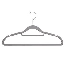 미끌림 방지 옷걸이, 그레이, 50개입