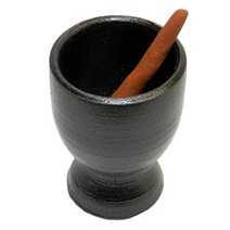예조 미니옹기 옹기 항아리 도예 옹기수반 단지 수반 옹기항아리 공방 도자기, 절구 소, 1개