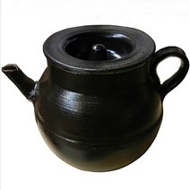 예조 미니옹기 옹기 항아리 도예 옹기수반 단지 수반 옹기항아리 공방 도자기, 간장병 대, 1개