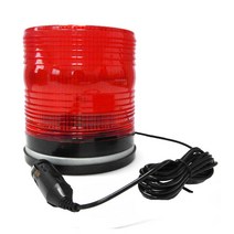새한솔 부저 경광등 LED 자석식 100mm DC 24V, 1개