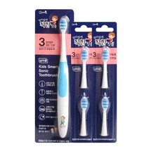지앤마 전동칫솔 어린이 칫솔, 3단계 남아용 + 리필2입x2개, 1개