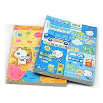 초이문구 신학기 초등노트 10권 5칸기초 8칸쓰기 국어 받아쓰기 종합장, 3-6알림(남아)