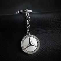 오토데코 벤츠(BENZ)고급키링 열쇠고리 키홀더 벤츠부품 튜닝 악세사리, 1개