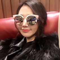 패션 미러 남성 여성 선글라스