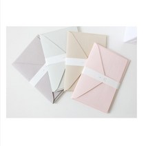 자연과사람 파스텔 편지지세트 L 편지지/세트, 연그레이, 1세트